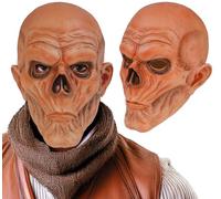 FIESTAS GUIRCA | Maschera Uomo Bruciato in Lattice (Taglia Unica) - Accessorio per Costume per Halloween e Feste Horror - Ideale per Zombie e Personaggi di Film dell'Orrore - Unisex - Multicolore