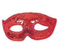 FIESTAS GUIRCA Mascherina Paillettes Rosso