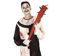 FIESTAS GUIRCA | Mazza con Chiodi (73 cm) - Arma Giocattolo per Costume di Halloween e Feste di Terrore - Ideale per Costumi di Bambini e Adulti - Beige