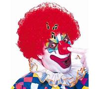 Fiestas Guirca- Naso Clown con Suono, Colore Rosso, 18076