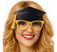 FIESTAS GUIRCA Occhiali laureato con cappello tocco da dottore festa di laurea