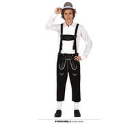 FIESTAS GUIRCA Oktoberfest, costume tirolese da uomo, taglia media