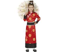 Bambini Ragazze Orientale Costume Giappone Geisha Ragazza Cinese Completo Fg