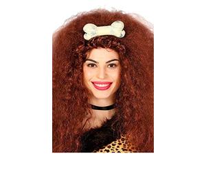 FIESTAS GUIRCA Osso in plastica 13 cm con Clip per Travestimento cannibale primitivo