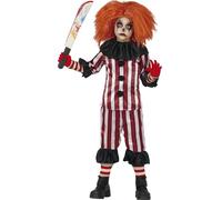 Fiestas Guirca Pagliaccio Costumi di Halloween Raffinati Per Bambini 10-12 Anni