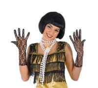 Fiestas Guirca- Paio Guanti Pizzo, Colore Nero, 16760