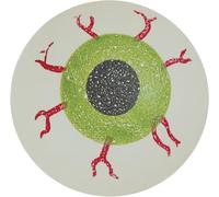 FIESTAS GUIRCA | Palline/Occhi di Gomma (2,5 cm) - Confezione da 5 Brillano al Buio - Accessorio per Dolcetto o Scherzetto e Decorazione di Halloween - Ideale per Feste e Celebrazioni - Multicolore