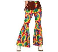 FIESTAS GUIRCA Pantalone Campana Hippie Stampa