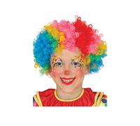 FIESTAS GUIRCA | Parrucca Clown Bambino Multicolore (Taglia Unica) - Accessorio per Costume per Feste Arcobaleno e Carnevale - Ideale per Bambini e Adulti a Halloween e Celebrazioni - Multicolore