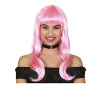 FIESTAS GUIRCA - Parrucca Criniera Rosa Adulto Cappelli, Maschere e Accessori per Festa, Colore (GUI04260)