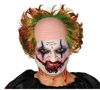 Fiestas Guirca Parrucca Pagliaccio Clown Assassino con Calotta