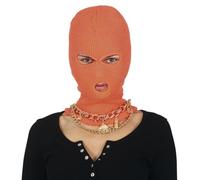 FIESTAS GUIRCA Passamontagna cappuccio balaclava attivista arancione neon