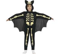 Fiestas Guirca Pipistrello Scheletro Costumi di Halloween Raffinati Per Bambini 10-12 Anni