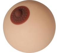 FIESTAS GUIRCA | Protesi di Seno in Lattice Morbido (9 cm) - Accessorio per Addio al Celibato e Feste in Maschera - Ideale per Bachelor Party e Celebrazioni Divertenti - Naturale