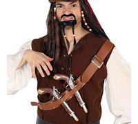 FIESTAS GUIRCA S.L. Cinturone Pirata dei Caraibi con Pistole