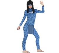 FIESTAS GUIRCA, S.L. Costume da Avatar Blu da Donna