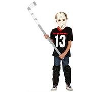 FIESTAS GUIRCA, S.L. Costume da Giocatore Hockey Bambini L-(10/12 anni)