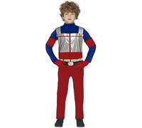 FIESTAS GUIRCA, S.L. Costume super heore rosso e blu - bambini