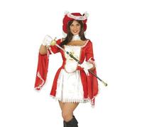 FIESTAS GUIRCA | Sciabola con Impugnatura da Moschettiere (62 cm) - Spada Accessorio per Costume di Carnevale, Feste a Tema Banditi, Avventure, Scherma, per Bambini e Adulti - Argento Nero