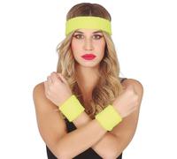 FIESTAS GUIRCA SET 2 BRACCIALI E NASTRO GIALLO