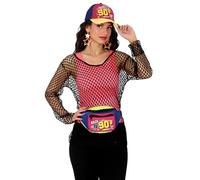 FIESTAS GUIRCA | Set di Cappello Stile Anni '90 (Unisex) - Accessorio Retrò per Feste in Maschera e Celebrazioni a Tema - Ideale per Carnevale e Halloween - Multicolore