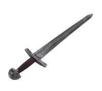 FIESTAS GUIRCA | Spada Romana e Medievale per Costume (65 cm) - Accessorio per Guerriero, Gladiatore, Cavaliere, Cosplay, Carnevale e Halloween - Uomo Donna Bambino Bambina - Argento Oro