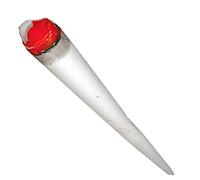 FIESTAS GUIRCA | Spinello Giocattolo (23 cm) - Accessorio Divertente per Feste di Addio al Celibato e Celebrazioni a Tema Rastafari e Marijuana - Ideale per Tutti gli Utenti - Bianco