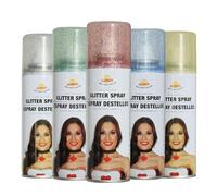 FIESTAS GUIRCA | Spray Glitter Verde per Capelli (125ml) - Brillantezza Capelli per Costumi e Feste - Ideale per Halloween, Carnevale, Festival e Compleanni - Per Tutti - Verde