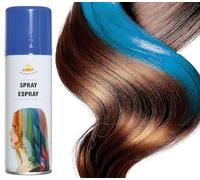 FIESTAS GUIRCA | Spray per Capelli Blu (125ml) - Trucco in Spray per Halloween, Feste di Compleanno, Capodanno e Celebrazioni - Colorazione per Capelli per Adulti e Bambini - Blu