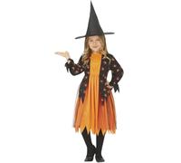 FIESTAS GUIRCA Strega ragno Costume di Halloween da ragazza