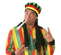 Fiestas Guirca Tam Cappello giamaicano con Rasta