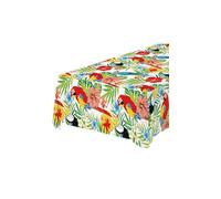 FIESTAS GUIRCA | Tovaglia Hawaii Multicolore (137x274 cm) - Decorazione per Tavolo per Feste di Laurea e Tematiche Hawaiane - Ideale per Celebrazioni Estive ed Eventi - Multicolore