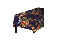 FIESTAS GUIRCA | Tovaglia Mago Multicolore (137x274 cm) - Decorazione per Tavola per Feste di Halloween e Magia - Ideale per Celebrazioni di Maghi - Multicolore