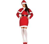 Fiestas Guirca TRAJE ADULTO MAMÁ NOEL