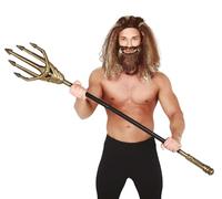 FIESTAS GUIRCA TRIDENTE Dio dei Mari Dorato CM 120