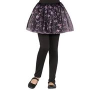 FIESTAS GUIRCA | Tutù Nero Teschio Pirata (30 cm) - Accessorio per Bambini per Costume di Halloween e feste in Costumi Pirati - Ideale per Ragazzi e Ragazze - Nero