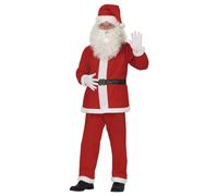 Fiestas Guirca Uomo Babbo Natale Natale Costume Set (FG1546)