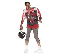 Fiestas Guirca Uomo Giocatore di Rugby Zombie Costume (FG1322)