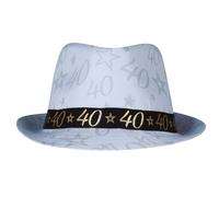 Fiestas GuircaCappello 40esimo Compleanno Gangster (FG854)