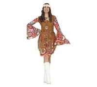 Fiestas GuircaDonna Hippy Costume Set (FG933)