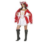 Fiestas GuircaDonna Moschettiere Costume Set (FG519)
