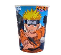 FIESTORA, Naruto, Bicchieri per feste di compleanno a tema, usa e getta e resistenti, design colorato per celebrazioni, confezione da 8 bicchieri