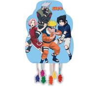 Fiestora, Pignata media Naruto, pignata per festa di compleanno a tema, design divertente e resistente, ideale per decorare celebrazioni