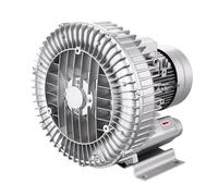 FIEYYU Ventilatore a vortice ad Alta Pressione - Ventilatore centrifugo Industriale for l'aerazione di stagni ittici, la rimozione della Polvere e l'uso Tessile(250W 220V 1-Phase E)