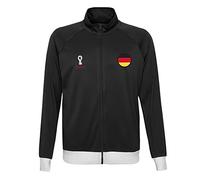 FIFA Ufficiale World Cup 2022-Germania Giacca Track, Nero, 12-13 Anni Bambini e Ragazzi