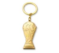FIFA World Cup 2026 Official Gift, Portachiavi Ufficiale FIFA Coppa del Mondo 2026 - Trofeo 2D 65 mm - Edizione da Collezione - Lega di Alluminio Premium - Perfetto per Chiavi, Borse Sportive & Zaini