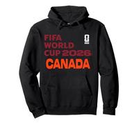 FIFA World CUP26 Canada Block Letters Felpa con Cappuccio