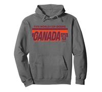 FIFA World CUP26 Canada Country Stripe Felpa con Cappuccio