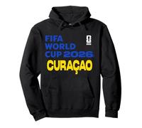 FIFA World CUP26 Curacao - Lettere a Blocchi Felpa con Cappuccio