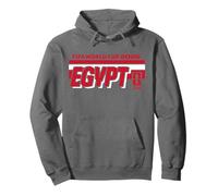 FIFA World CUP26 Egypt Country Stripe Felpa con Cappuccio